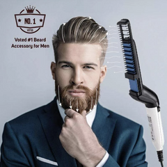 BEARD & HAIR STRAIGHTENER COMB FOR MEN